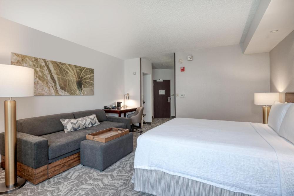 King Suite with Roll-In Shower and Trundle Sofa - Mobility Access/Communication Assistance interior